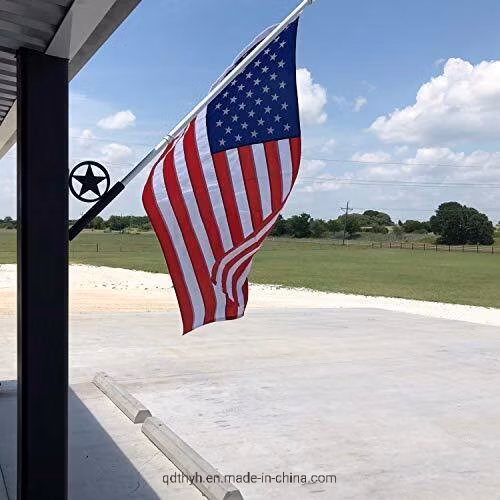 Heavy Duty Iron Star Flag Pole Holder